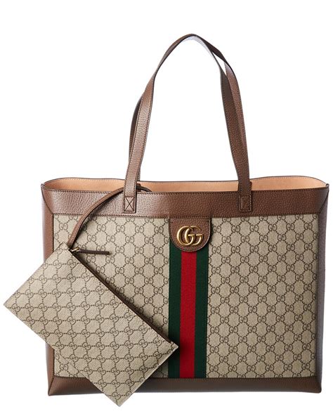 Gucci Gg Leather Tote – Bluefly